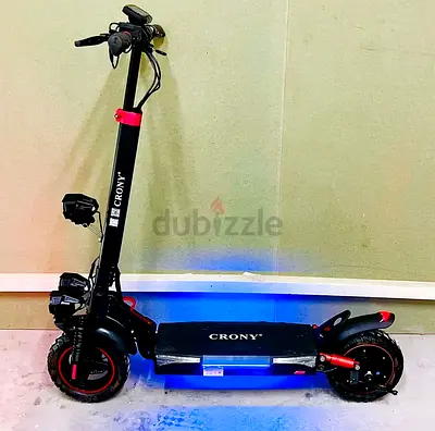 Crony T4 Electric Scooter - Dual Motor, Off-road Tires, Good Condition