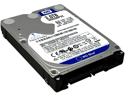 2TB WD Blue HDD 2.5 15mm