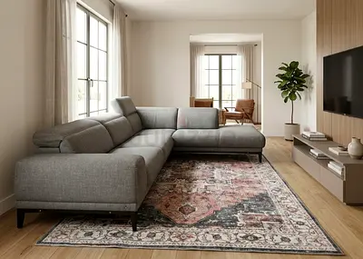 Natuzzi Italian L Shape Original Sofa Excellent Condition
