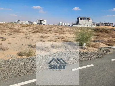 Golden price G + 3 floors ( Corner ) Residential plot - Zone (A) - Nearby Tilal mall and Victoria school - Tilal city _ Sharjah Freehold a