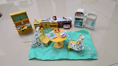 Calico Critters Kozy Kitchen Set