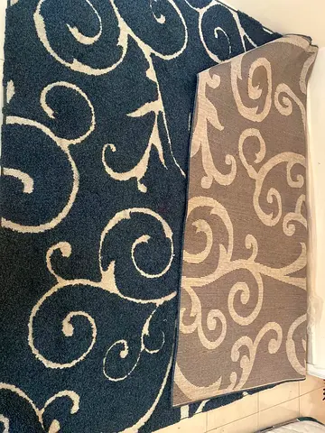 Carpet - Safavieh Florida Rug 8x10 - Light Blue/Beige