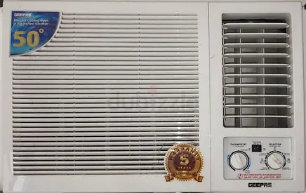 Geepas Window Air Conditioner - Compact and Working