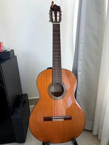 Alhambra 3C Classical Guitar (Handmade in Spain) + Gator Hard-Shell Case Bundle