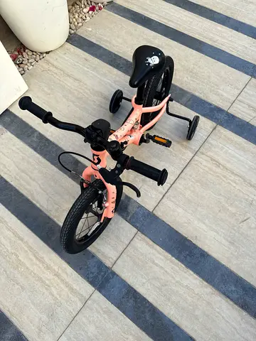 Scott Contessa Kids 14-inch Pink Bicycle with Training Wheels - Good Condition
