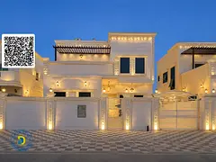 A classic 4-bedroom villa with a terrace in Al Zahiyah, Ajman, at a price including registration fee