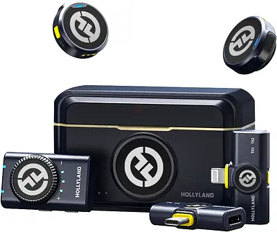 Hollyland LARK M2 Wireless Microphone – Brand New | iPhone, Android  Camera Compatible