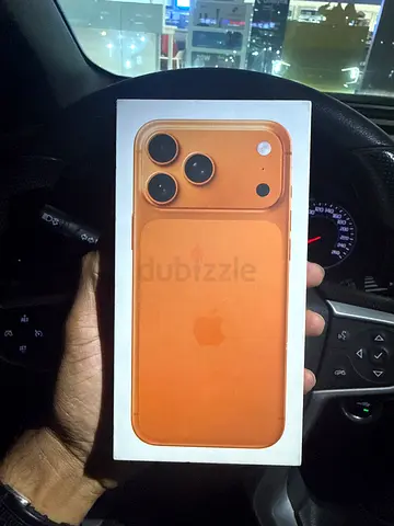 Apple iPhone (boxed) - Orange/Gold color, unused condition