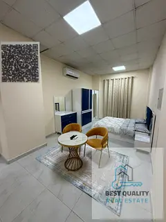 Furnished Studio for Monthly Rent in Ajman – Al Rawda, Sheikh Ammar Street