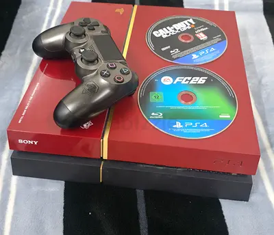 PS4 FAT 500GB METAL GEAR SOILD EDITION ONE CONTROLLER +2GAMES 12.0 VERSION