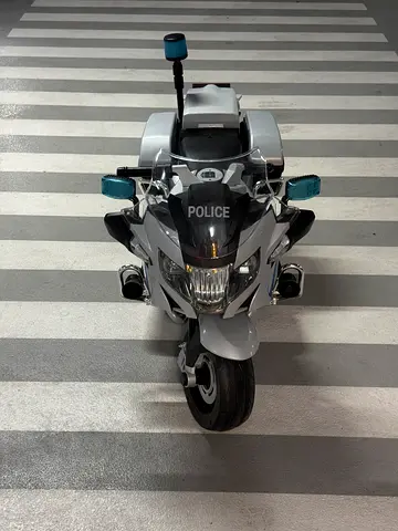 Kids Electric Police Ride-On Motorcycle - Good Condition