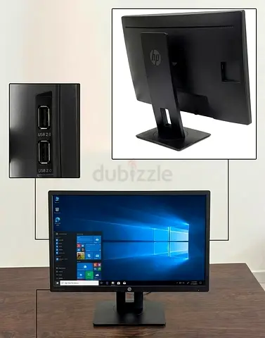 HP EliteDisplay E240 (24-Inch) Monitor - Good Working Condition (Minor Line)