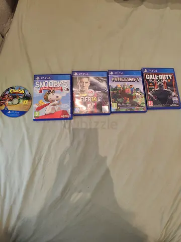 A collection of games For the ps4