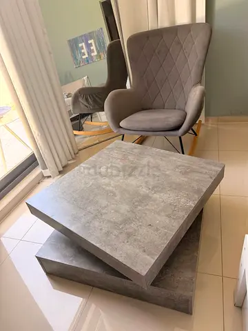 Excellent Condition Relaxing Chair with Rotating Center Table. was bought from pan emirates