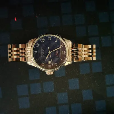 Tissot Le Locle Automatic Mens Watch - Stainless Steel, Blue Dial