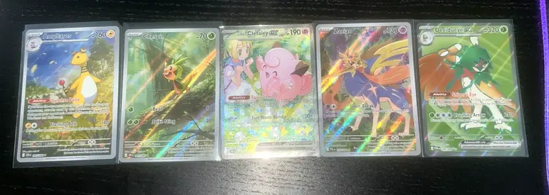 Pokemon TCG lillie’s clefairy and forest collection