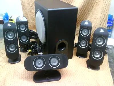 Logitech 5.1 Surround Speaker System with Subwoofer - Used