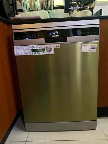 Siemens iQ500 3 rack dishwasher with home connect wi fi system