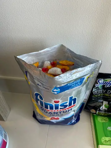 Over 110 Pieces of Unused Dishwasher Tabs