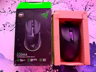 Razer Cobra customizable gaming mouse - used, good condition