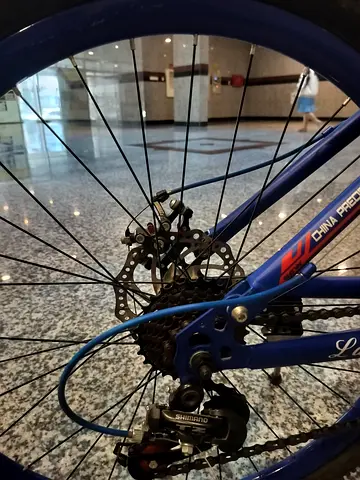 Used geared adult bicycle