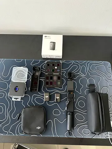 DJI Osmo Pocket with Mic 2 and all lenses Accessories Set Free beats AirPod