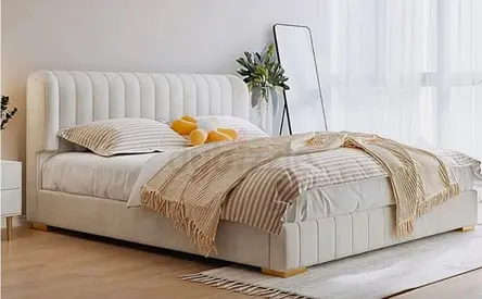 Brend New high quality fabric luxury king size 180x200 Bed frame available