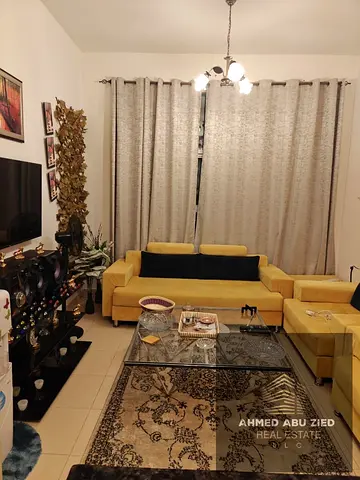 Master bedroom with furniture, large living room, American-style kitchen, 2 bathrooms, balcony with open view, flexible payment options, close to Duba