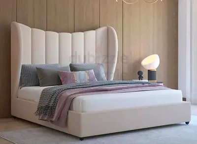 Brend New high quality fabric luxury king size 180x200 Bed with spring mattress available