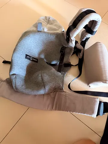 Ergonomic Grey Baby Carrier / Front  Back Carrier - Good Condition