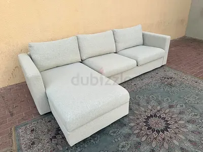 Still brand new Ikea vimle lshape sofabed under storage