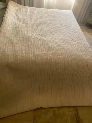 Cream colored carper from home centre 240x360, 80% cotton, 20% other fibre