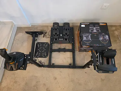 Thrustmaster T16000M Flight Pack and Flight Sim Stand