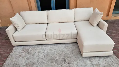 Sectional Cratebarrel L shape sofa