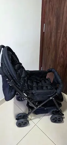 Used black lightweight baby stroller - good condition