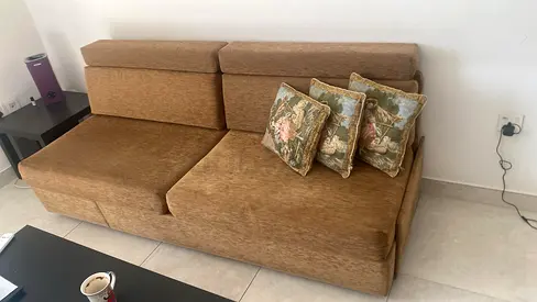 Sofa with big storage under