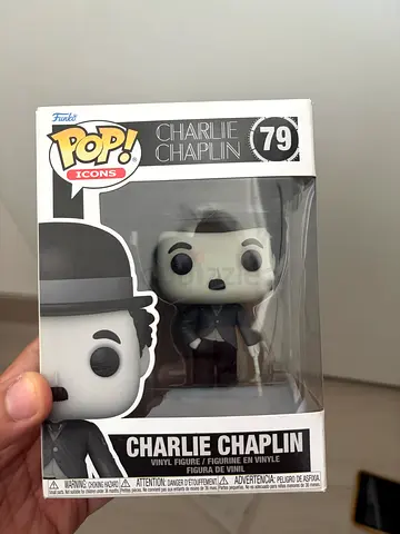 Charlie Chaplin Funko Pop! #79 (sealed) - Black  White Icon