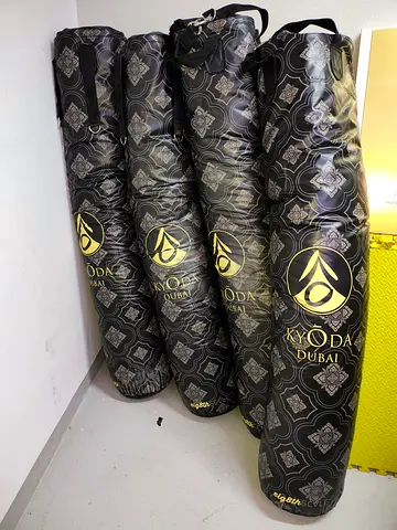 Set of 4 Heavy Punching Bags - Good Condition. Thailand made. 180cm.