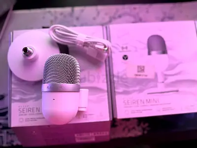 Razer Seiren Mini USB Condenser Microphone - White (Like New)