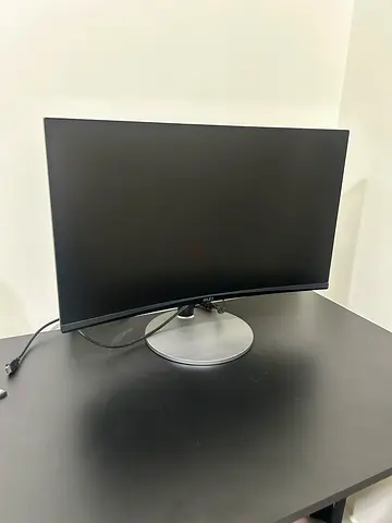 27 inch LED Curved Gaming Monitor  Computer Monitor with Stand and HDMI/DP Cables