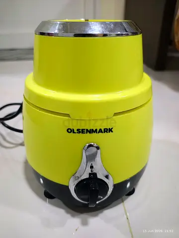 Olsenmark Compact Electric Grinder / Mini Blender - Yellow, Works Fine Slightly used full set