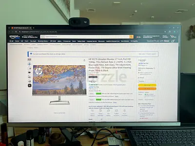 27-inch HP M27f Ultrawide Monitor (Full HD)