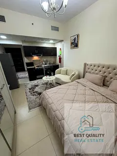 Furnished studio apartment for monthly rent in Ajman, Al Jurf 2