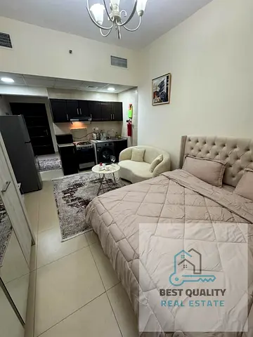 Furnished studio apartment for monthly rent in Ajman, Al Jurf 2