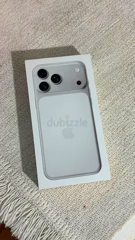 New iPhone 17 Pro Max 256GB - International Version eSim - Silver Color