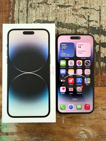Apple iPhone 14 Pro Max Space Black with Box