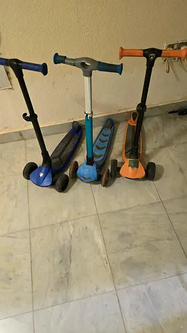 Three kids scooters - good used condition
