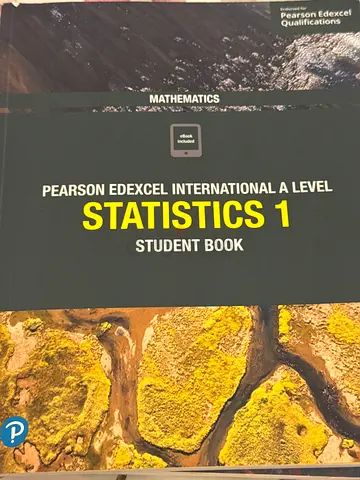 Statistics 1 Edexcel A level