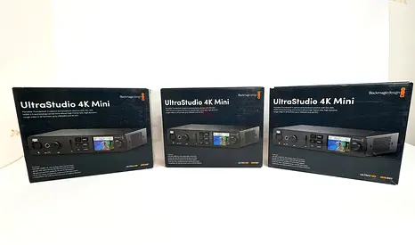 Blackmagic UltraStudio 4K Mini Recorders