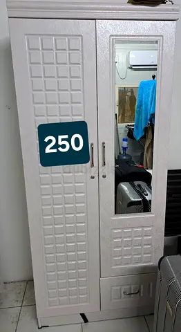 White Double Door Cabinet
